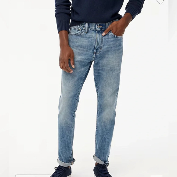 J.Crew Men Blue Athletic slim-fit jean Size 30/30 - Picture 1 of 5